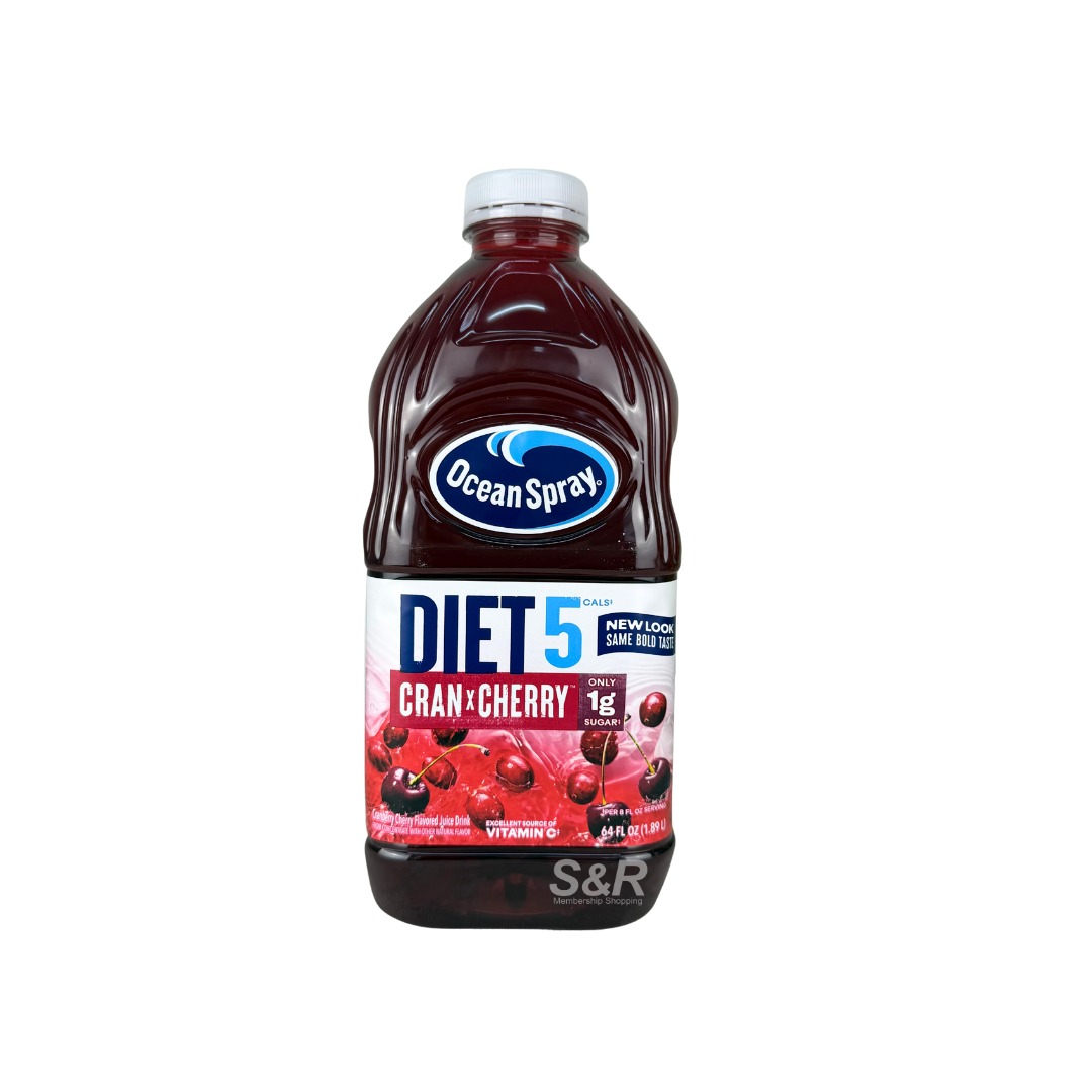 Ocean Spray Diet 5 Cran x Cherry Juice 1.89L
